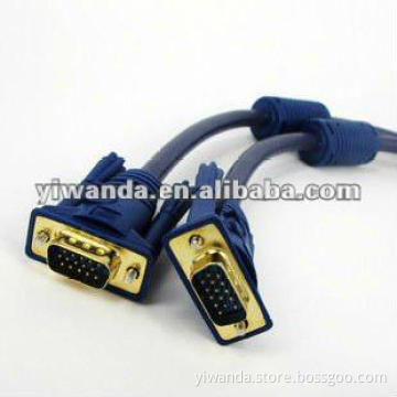 blue  vga to vga cable